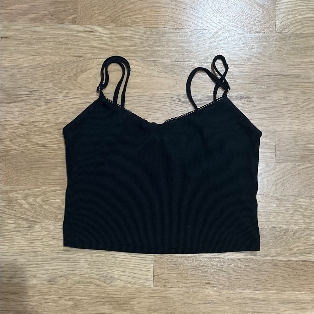 Forever 21 Black Crop Top